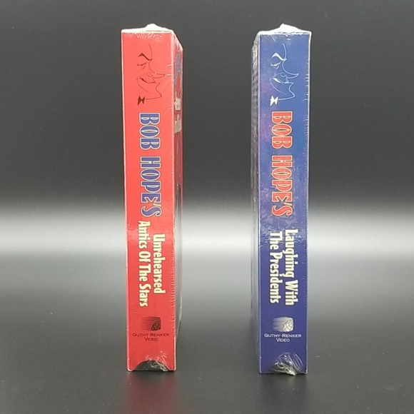 2 Vintage Bob Hope's Comedy VHS Tapes - Picture 4 of 4
